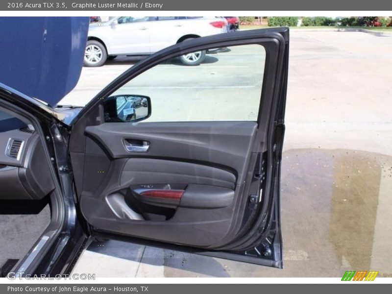 Graphite Luster Metallic / Ebony 2016 Acura TLX 3.5
