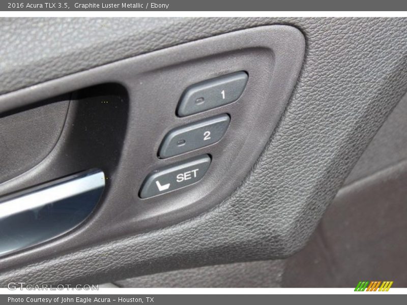 Graphite Luster Metallic / Ebony 2016 Acura TLX 3.5