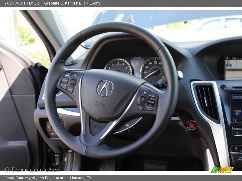 Graphite Luster Metallic / Ebony 2016 Acura TLX 3.5