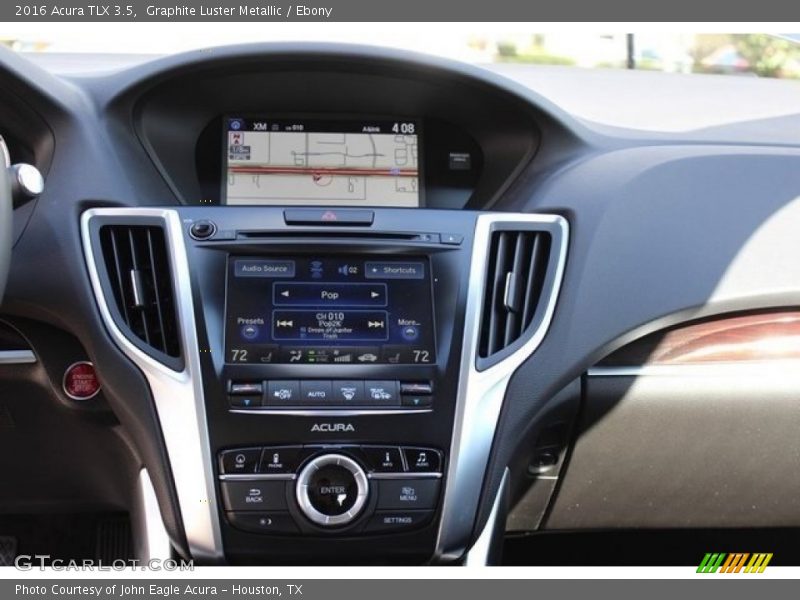 Graphite Luster Metallic / Ebony 2016 Acura TLX 3.5