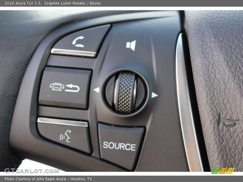 Graphite Luster Metallic / Ebony 2016 Acura TLX 3.5