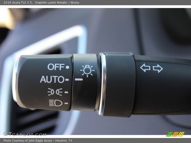 Graphite Luster Metallic / Ebony 2016 Acura TLX 3.5