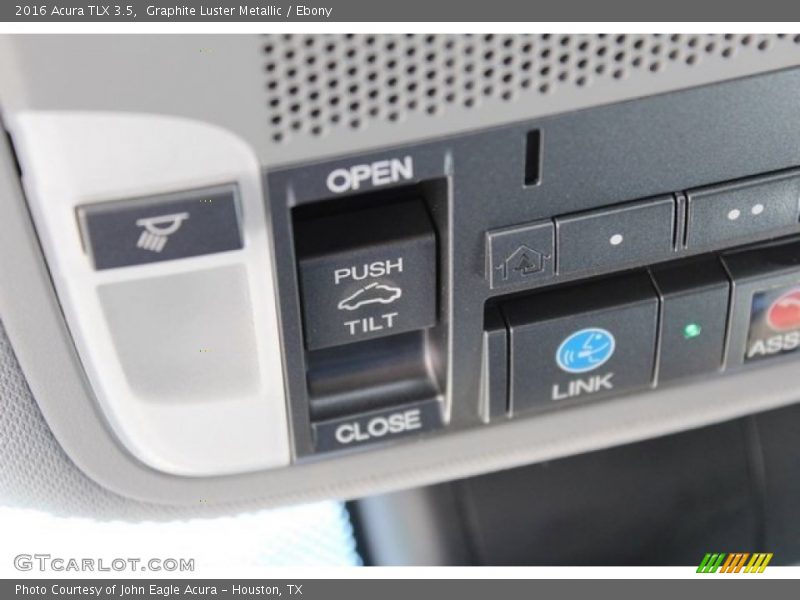 Graphite Luster Metallic / Ebony 2016 Acura TLX 3.5