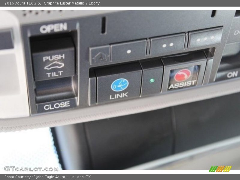 Graphite Luster Metallic / Ebony 2016 Acura TLX 3.5
