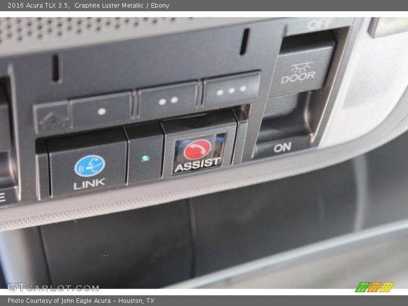 Graphite Luster Metallic / Ebony 2016 Acura TLX 3.5