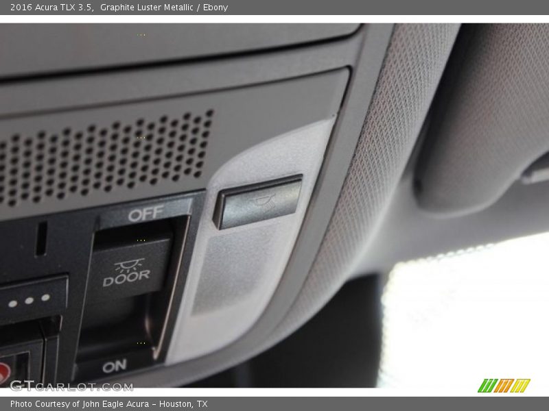 Graphite Luster Metallic / Ebony 2016 Acura TLX 3.5