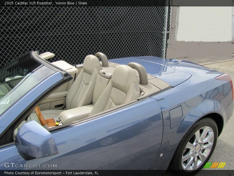 Xenon Blue / Shale 2005 Cadillac XLR Roadster