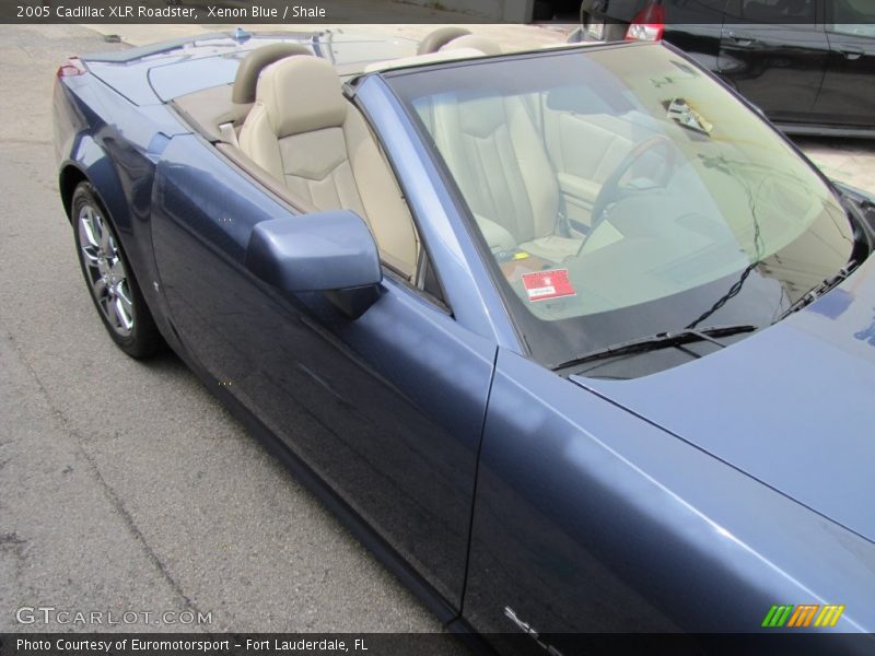 Xenon Blue / Shale 2005 Cadillac XLR Roadster