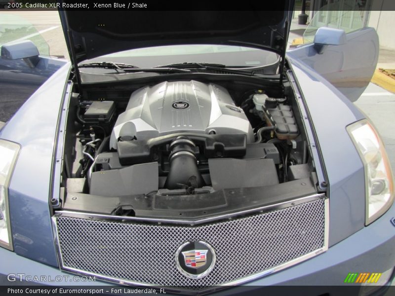 Xenon Blue / Shale 2005 Cadillac XLR Roadster