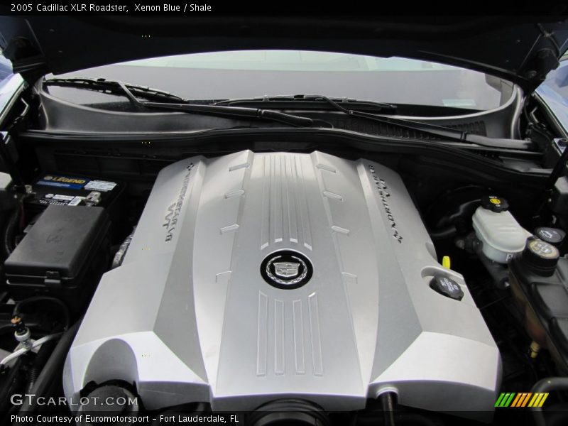 Xenon Blue / Shale 2005 Cadillac XLR Roadster