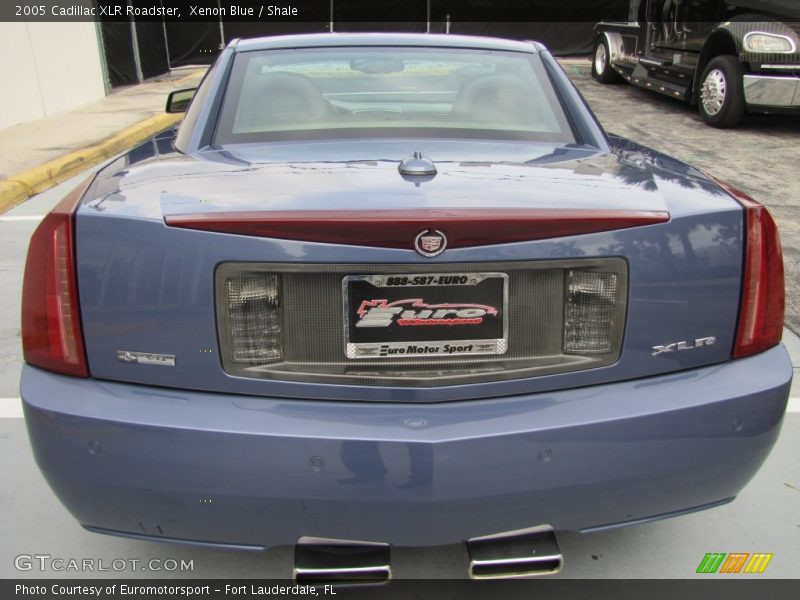 Xenon Blue / Shale 2005 Cadillac XLR Roadster