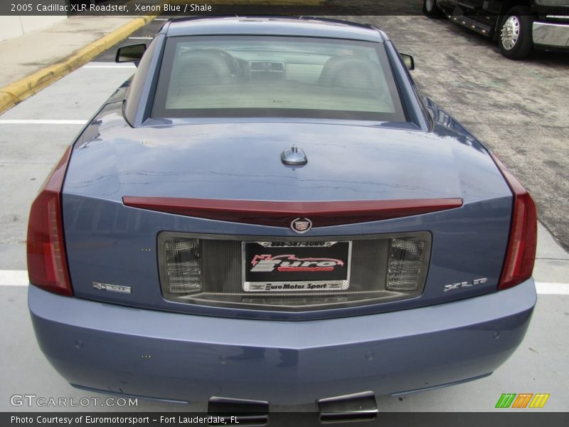 Xenon Blue / Shale 2005 Cadillac XLR Roadster
