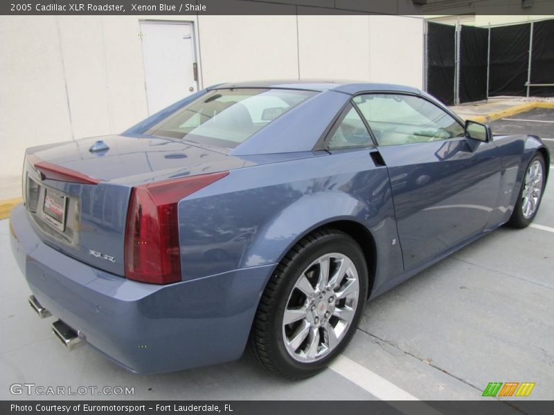 Xenon Blue / Shale 2005 Cadillac XLR Roadster