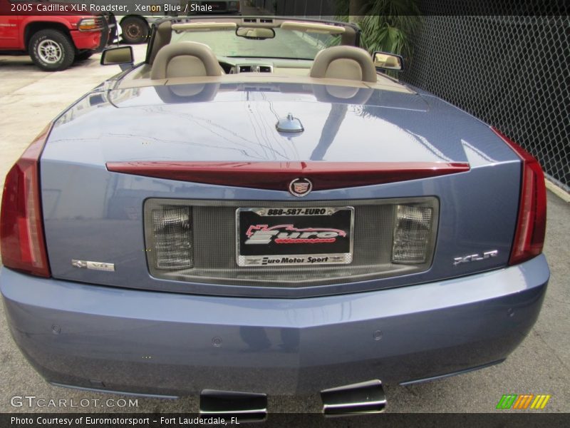 Xenon Blue / Shale 2005 Cadillac XLR Roadster