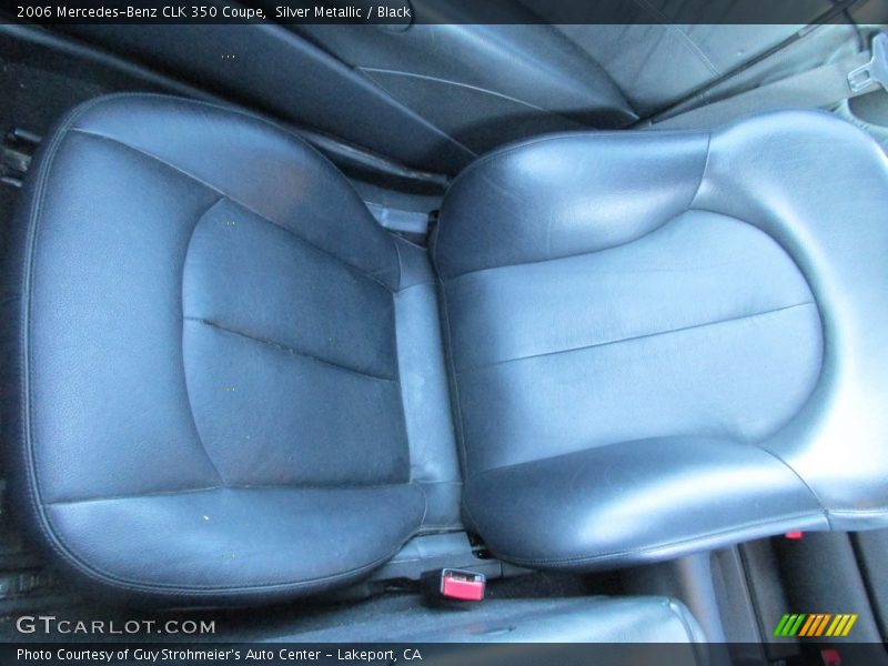 Silver Metallic / Black 2006 Mercedes-Benz CLK 350 Coupe