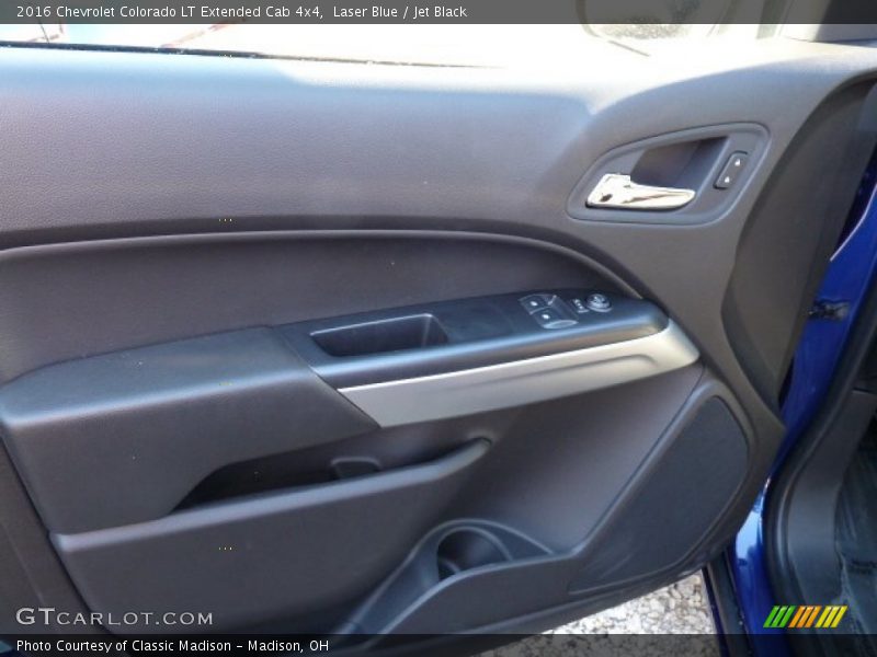 Laser Blue / Jet Black 2016 Chevrolet Colorado LT Extended Cab 4x4