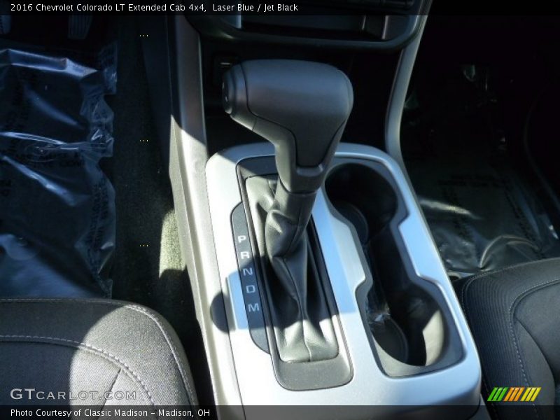 Laser Blue / Jet Black 2016 Chevrolet Colorado LT Extended Cab 4x4