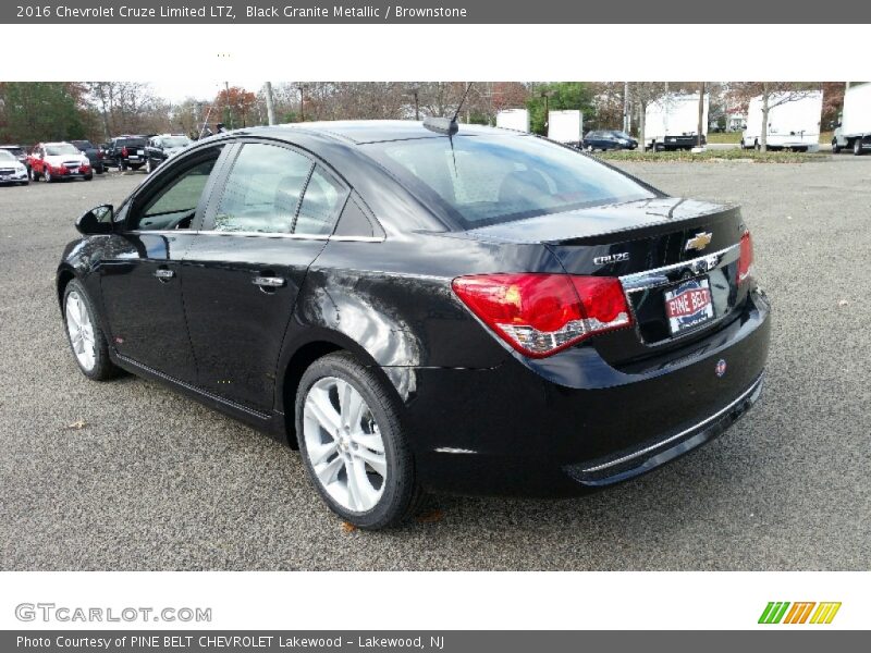 Black Granite Metallic / Brownstone 2016 Chevrolet Cruze Limited LTZ