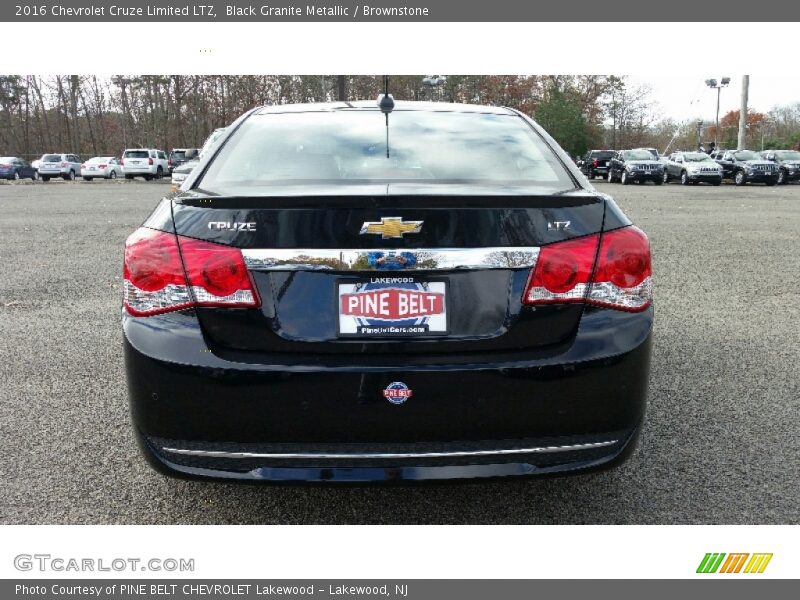 Black Granite Metallic / Brownstone 2016 Chevrolet Cruze Limited LTZ