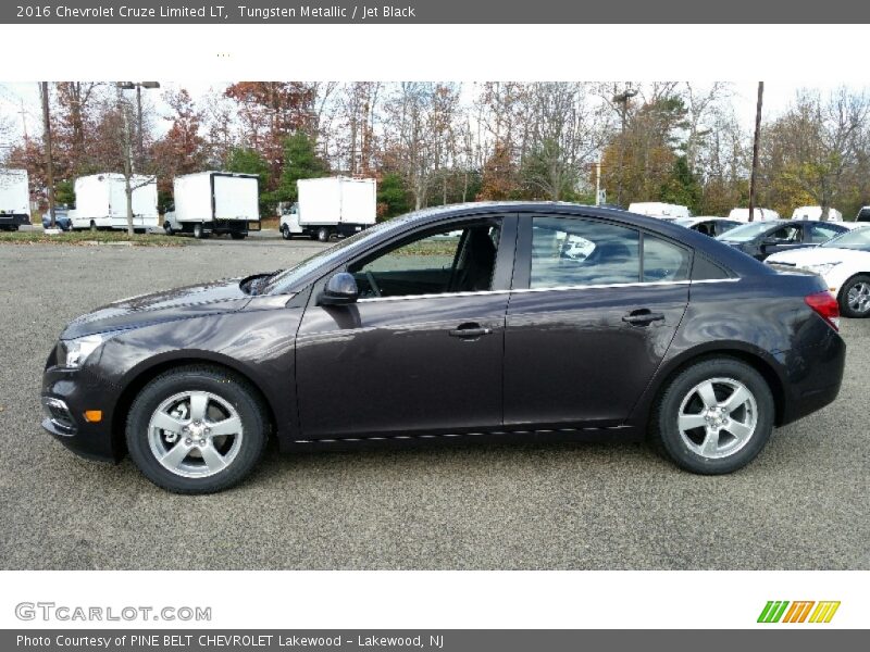 Tungsten Metallic / Jet Black 2016 Chevrolet Cruze Limited LT