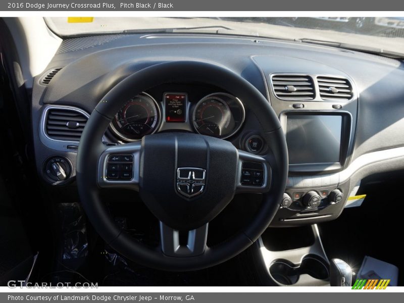Pitch Black / Black 2016 Dodge Journey Crossroad Plus