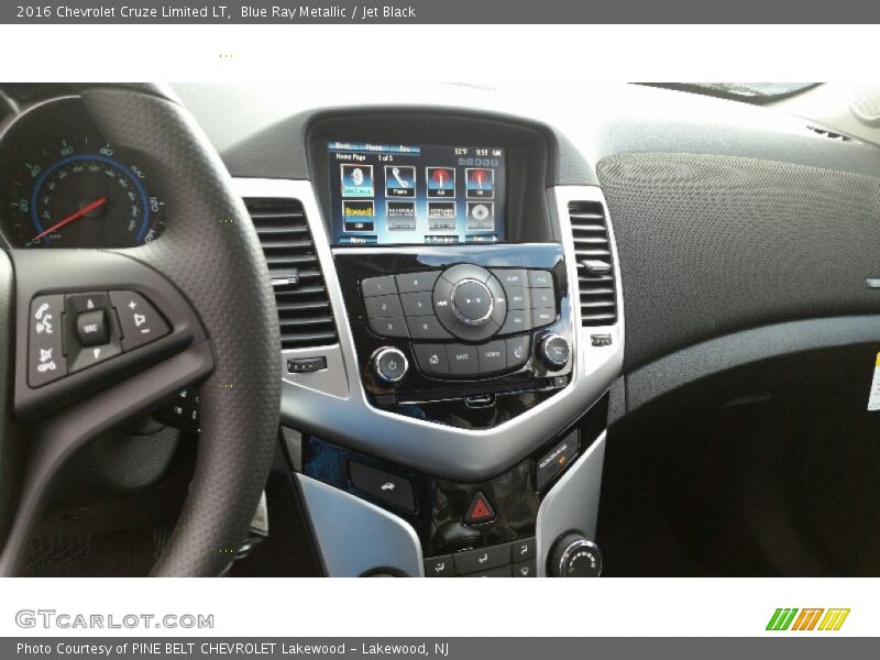 Blue Ray Metallic / Jet Black 2016 Chevrolet Cruze Limited LT