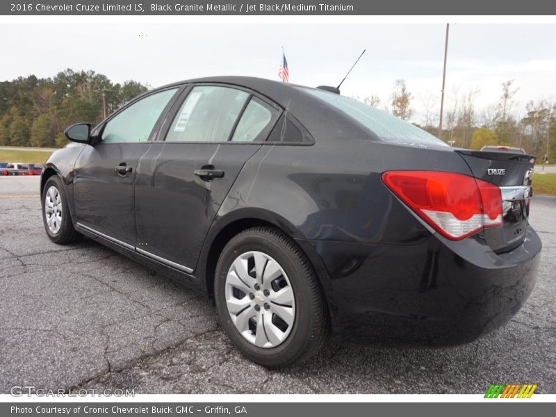Black Granite Metallic / Jet Black/Medium Titanium 2016 Chevrolet Cruze Limited LS