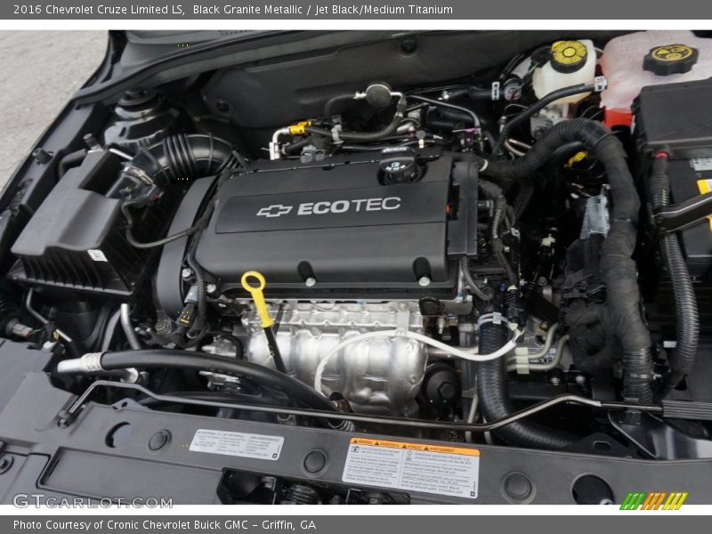 Black Granite Metallic / Jet Black/Medium Titanium 2016 Chevrolet Cruze Limited LS