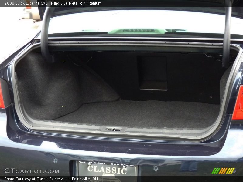 Ming Blue Metallic / Titanium 2008 Buick Lucerne CXL