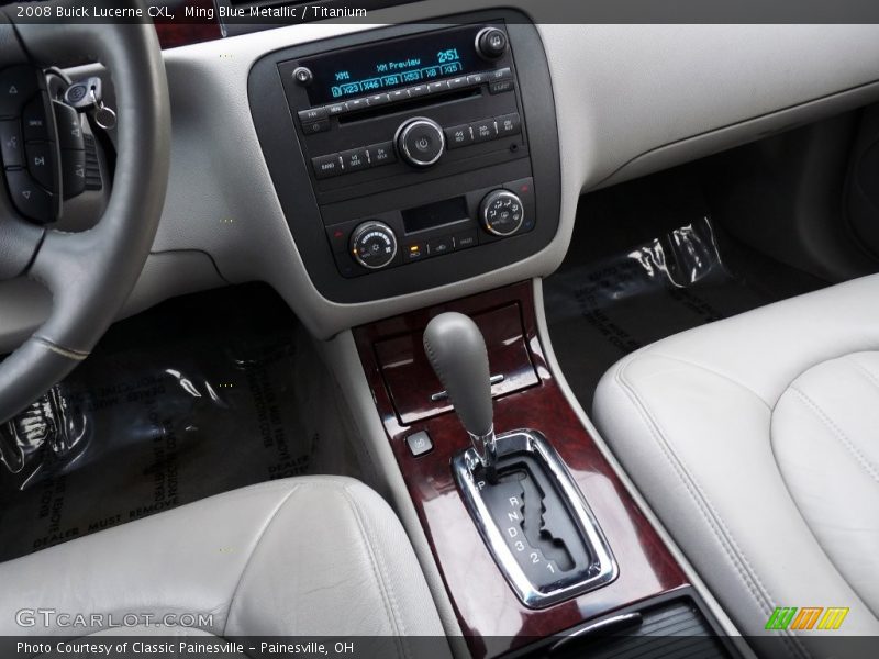Ming Blue Metallic / Titanium 2008 Buick Lucerne CXL