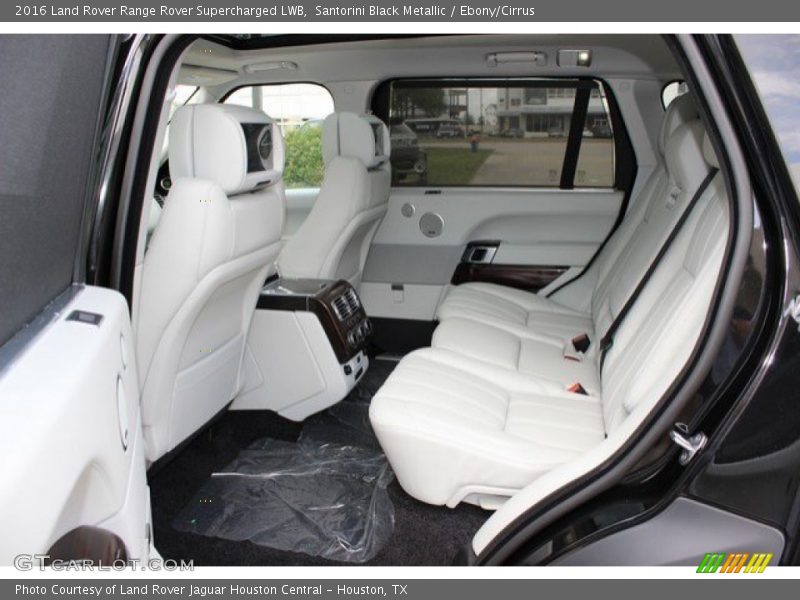 Rear Seat of 2016 Range Rover Supercharged LWB