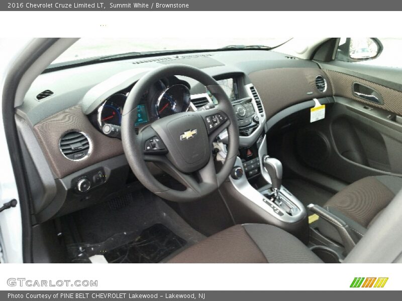 Summit White / Brownstone 2016 Chevrolet Cruze Limited LT