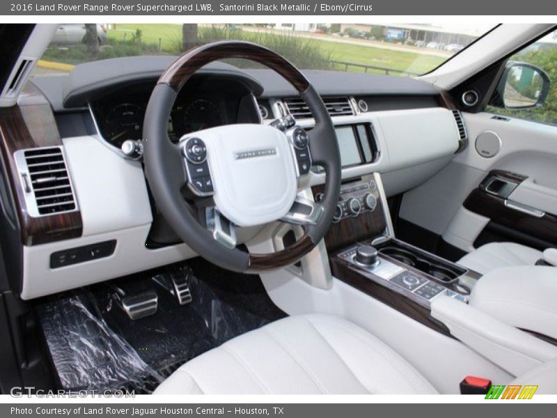 Ebony/Cirrus Interior - 2016 Range Rover Supercharged LWB 