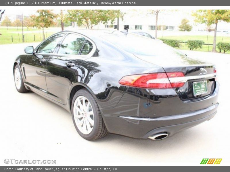 Ultimate Black Metallic / Barley/Warm Charcoal 2015 Jaguar XF 2.0T Premium