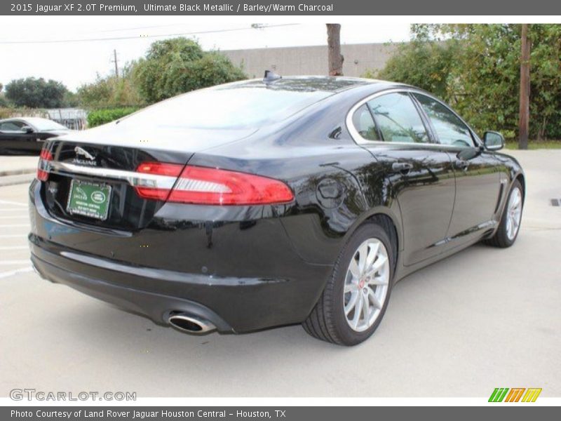 Ultimate Black Metallic / Barley/Warm Charcoal 2015 Jaguar XF 2.0T Premium
