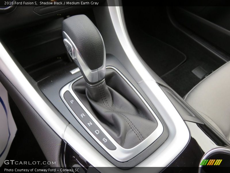 Shadow Black / Medium Earth Gray 2016 Ford Fusion S