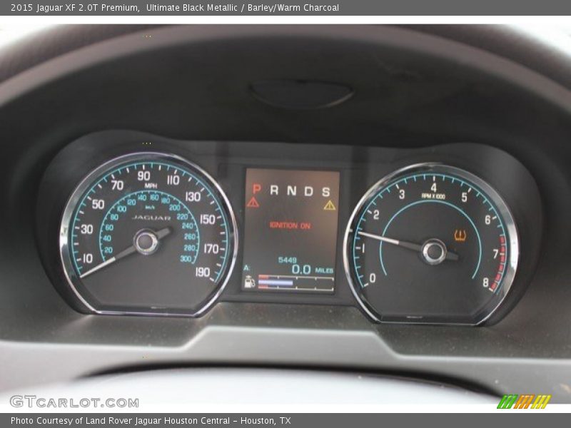 Ultimate Black Metallic / Barley/Warm Charcoal 2015 Jaguar XF 2.0T Premium