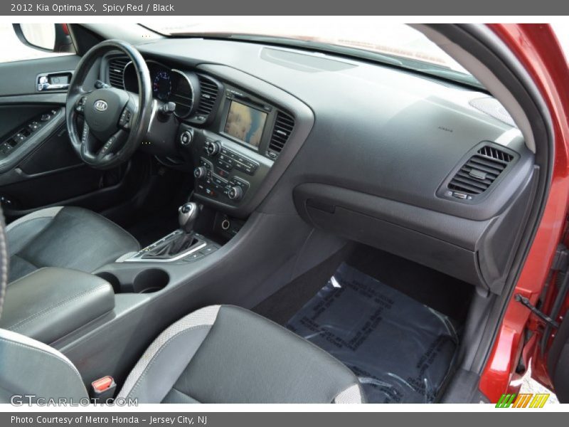Spicy Red / Black 2012 Kia Optima SX