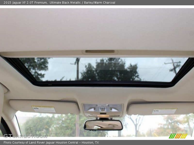 Ultimate Black Metallic / Barley/Warm Charcoal 2015 Jaguar XF 2.0T Premium