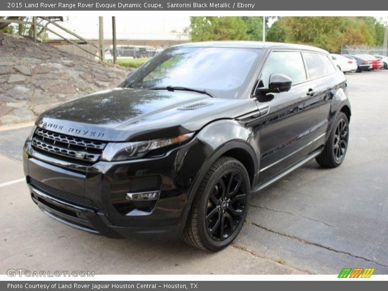 Santorini Black Metallic / Ebony 2015 Land Rover Range Rover Evoque Dynamic Coupe