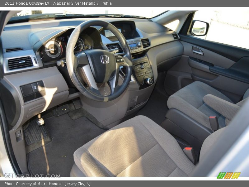 Alabaster Silver Metallic / Truffle 2012 Honda Odyssey LX