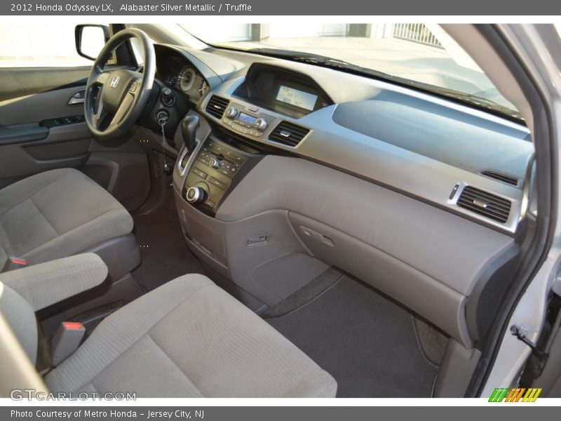 Alabaster Silver Metallic / Truffle 2012 Honda Odyssey LX