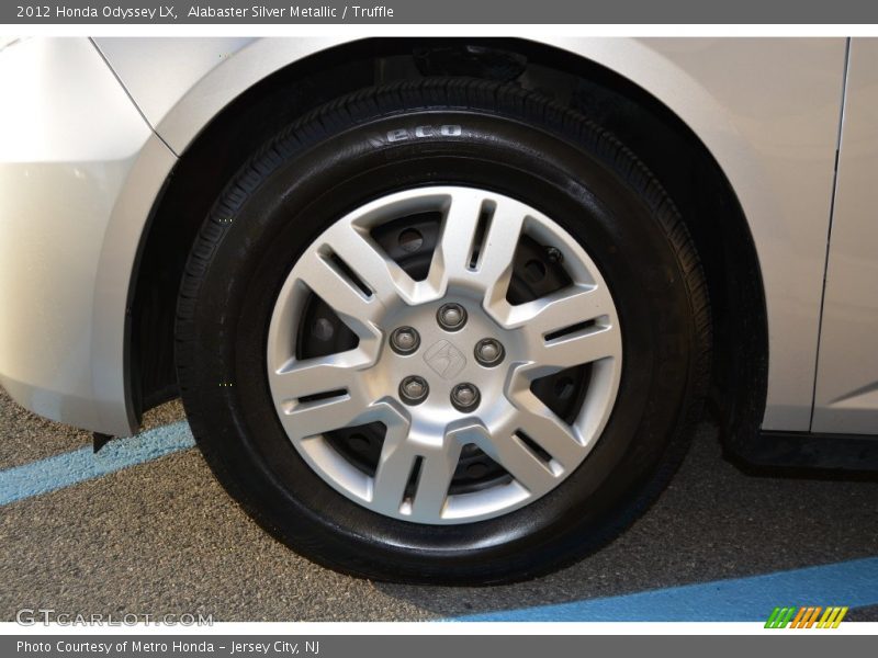 Alabaster Silver Metallic / Truffle 2012 Honda Odyssey LX