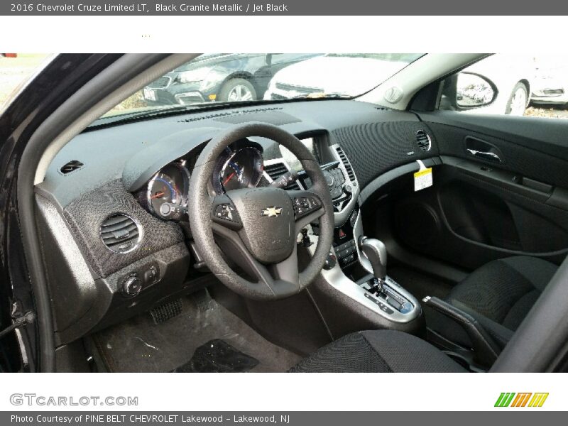 Black Granite Metallic / Jet Black 2016 Chevrolet Cruze Limited LT