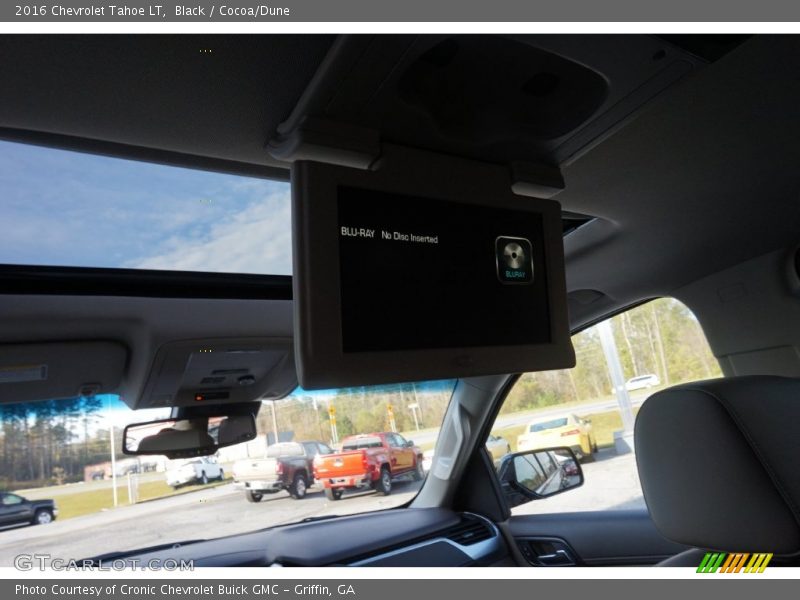 Black / Cocoa/Dune 2016 Chevrolet Tahoe LT