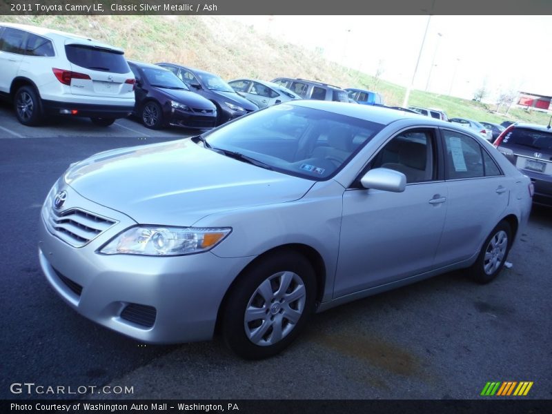 Classic Silver Metallic / Ash 2011 Toyota Camry LE