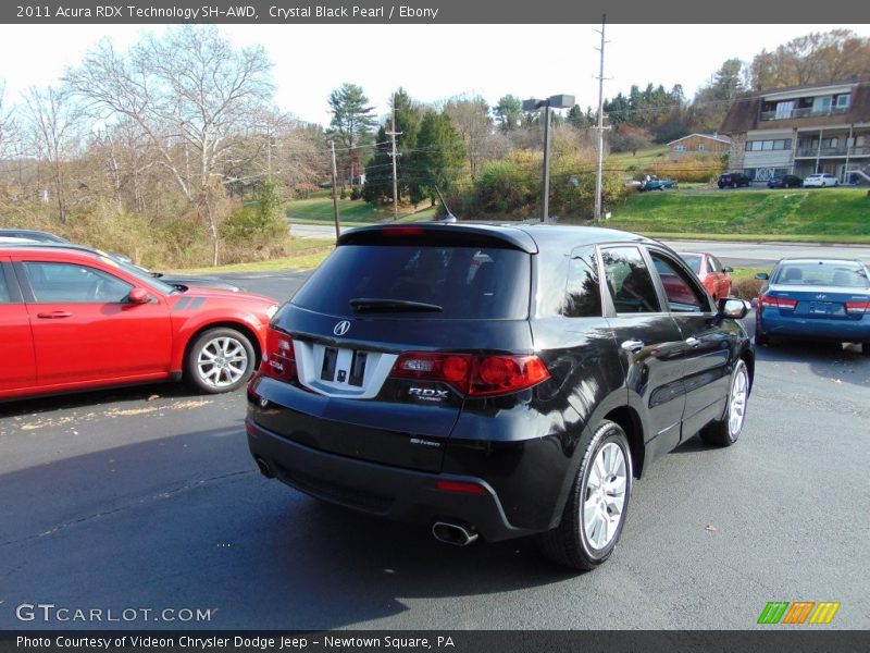 Crystal Black Pearl / Ebony 2011 Acura RDX Technology SH-AWD