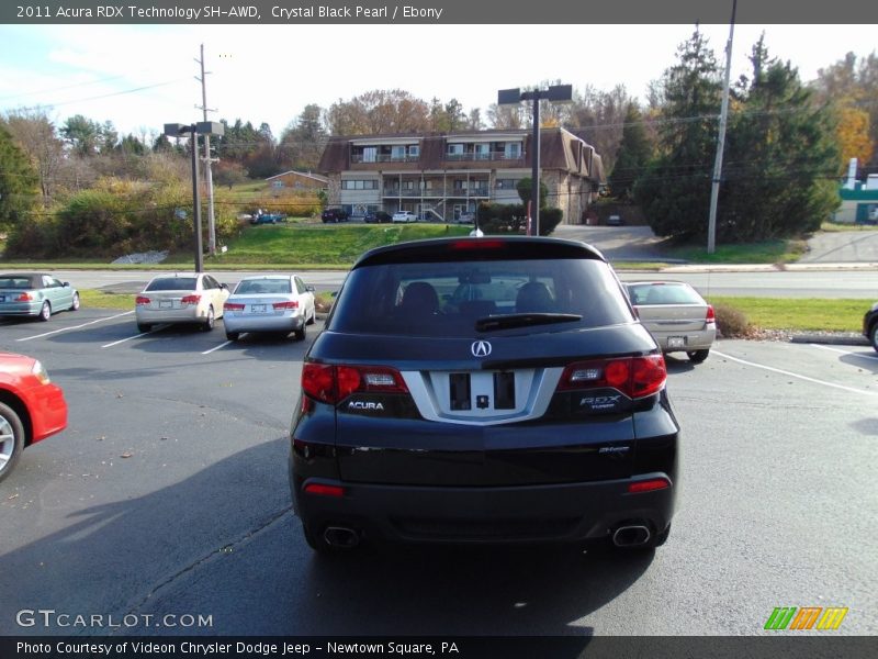 Crystal Black Pearl / Ebony 2011 Acura RDX Technology SH-AWD