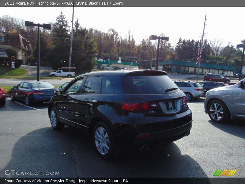 Crystal Black Pearl / Ebony 2011 Acura RDX Technology SH-AWD