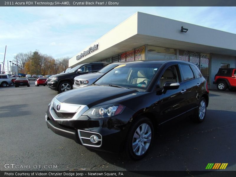 Crystal Black Pearl / Ebony 2011 Acura RDX Technology SH-AWD